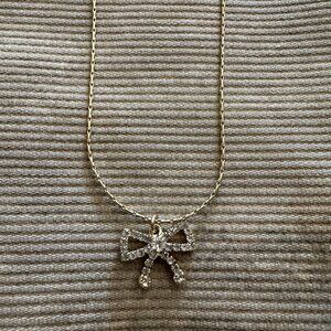 J Crew Ribbon Necklace